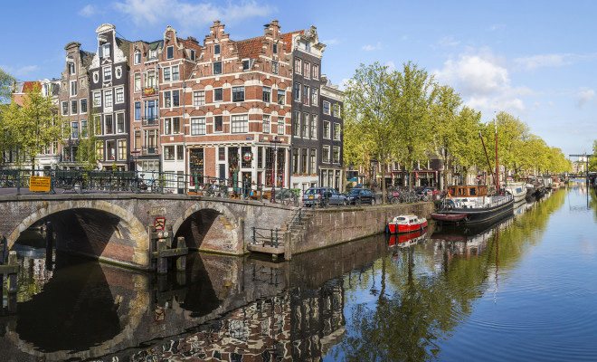 Traditional Amsterdam Building