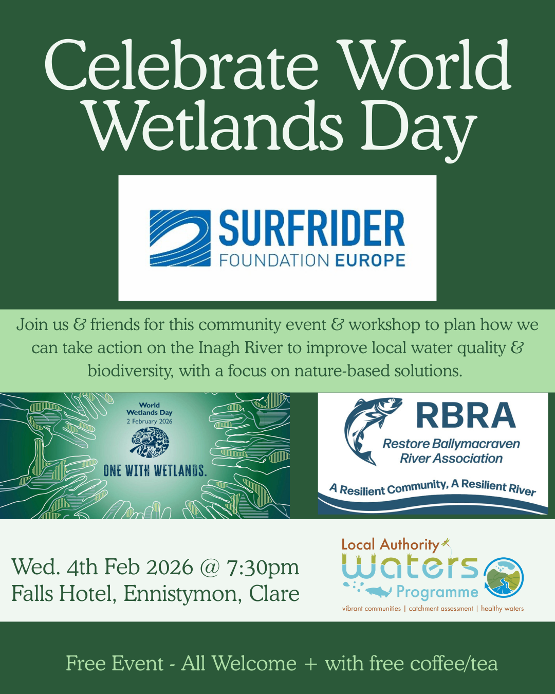 Co. Clare A panel discussion celebrating world wetlands day hosted by ...