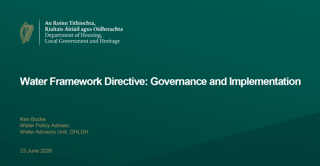 water framework directive: governance and implementation