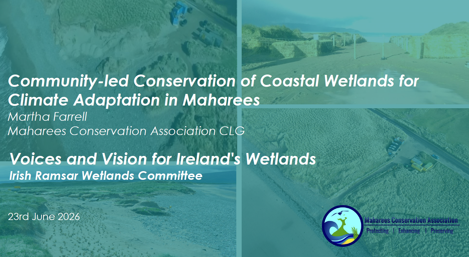 community-led conservation of coastal wetlands for climate adaptation in maharees