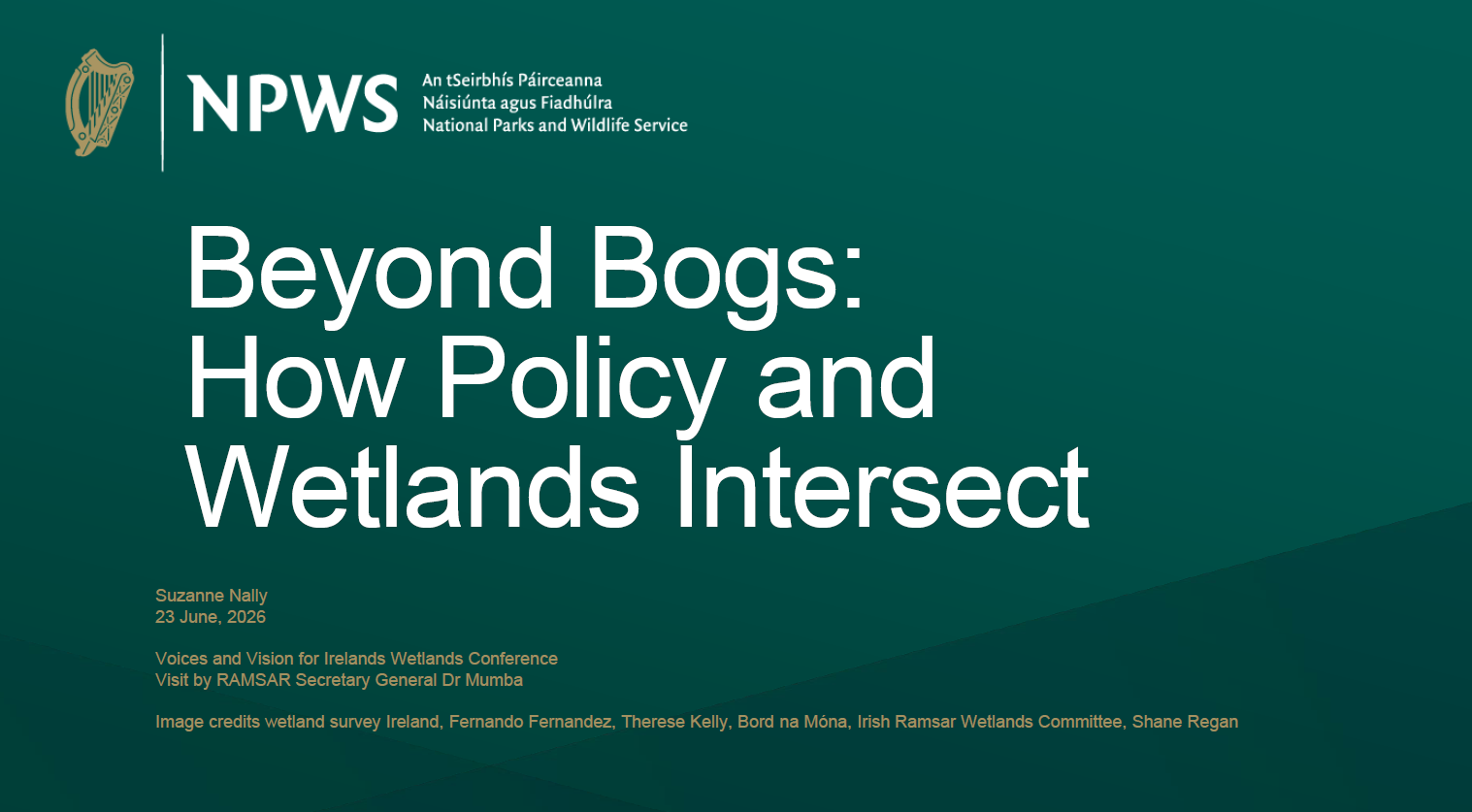 beyond bogs: how policy and wetlands interest